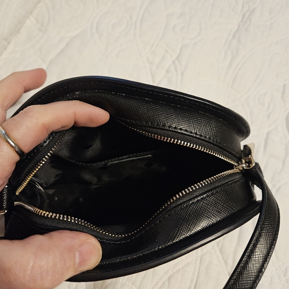 Kate Spade Black Saffiano Crossbody Purse - Picture 7 of 10
